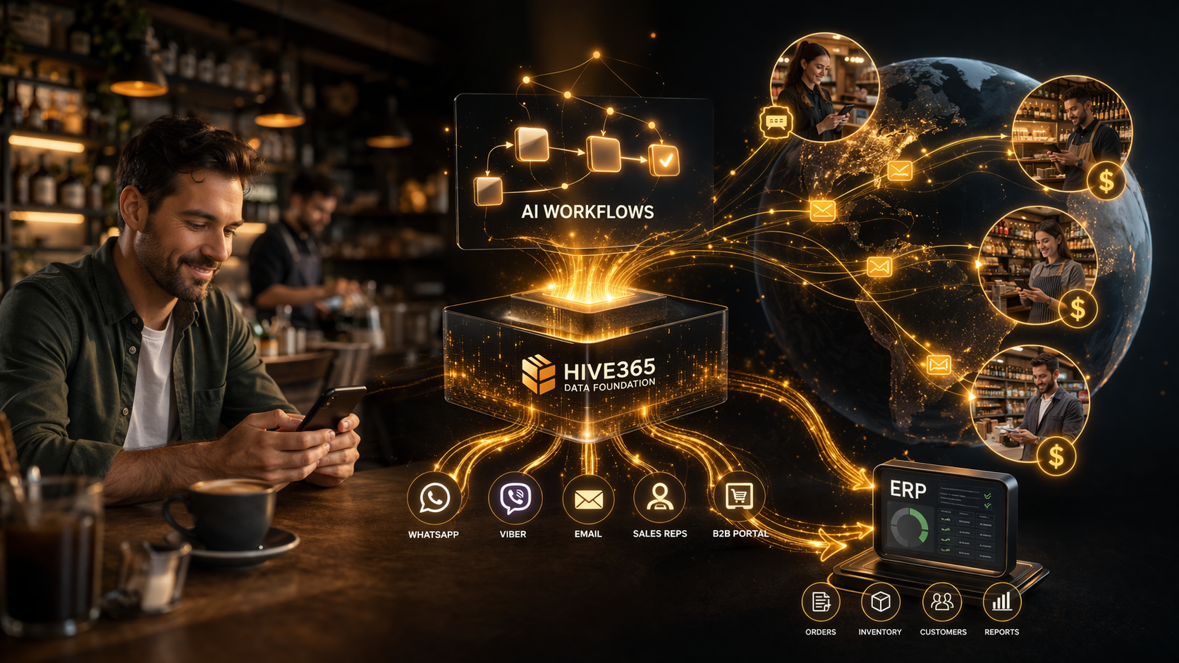 AI workflowi povezuju kupce, prodajne kanale i ERP